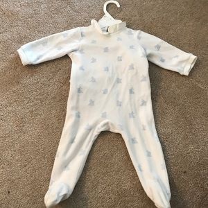 EUC Jacadi footed jumpsuit 6 mo